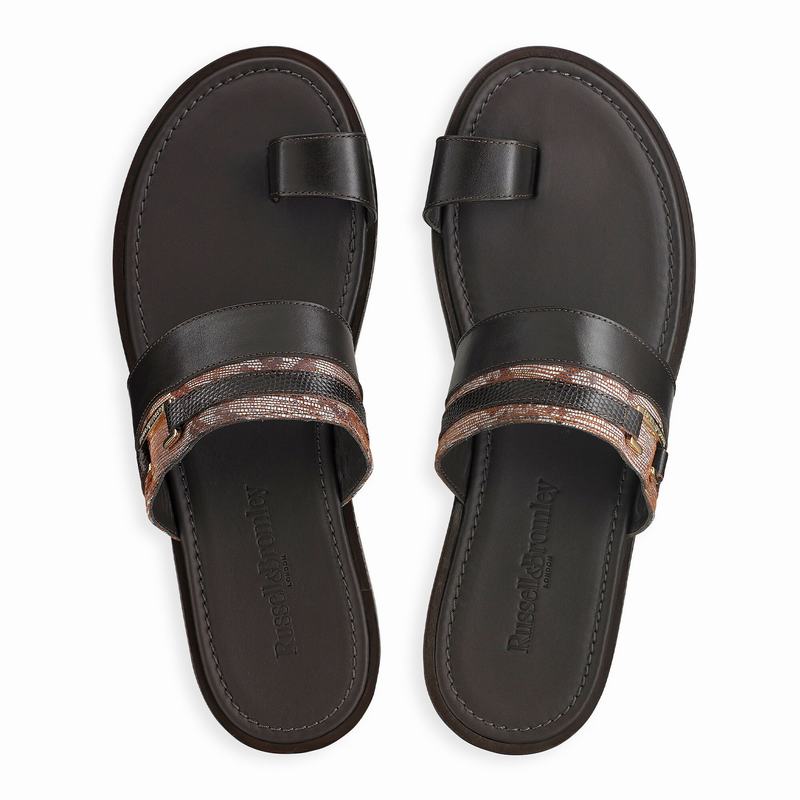 Sandali Russell And Bromley Oasis Uomo Marroni | NPL1061GF