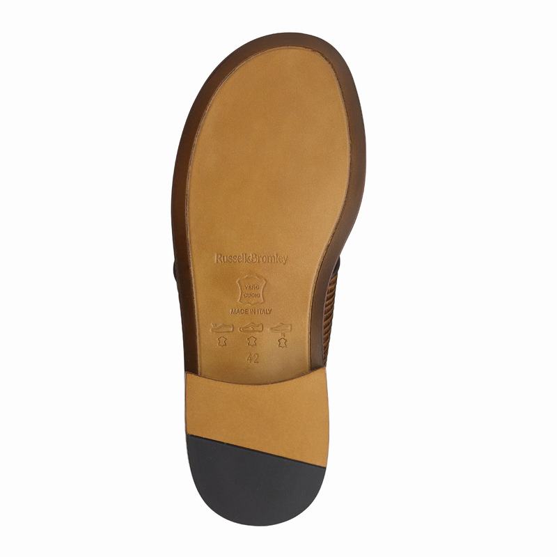 Sandali Russell And Bromley Perugia Uomo Marroni | QKB3674VM