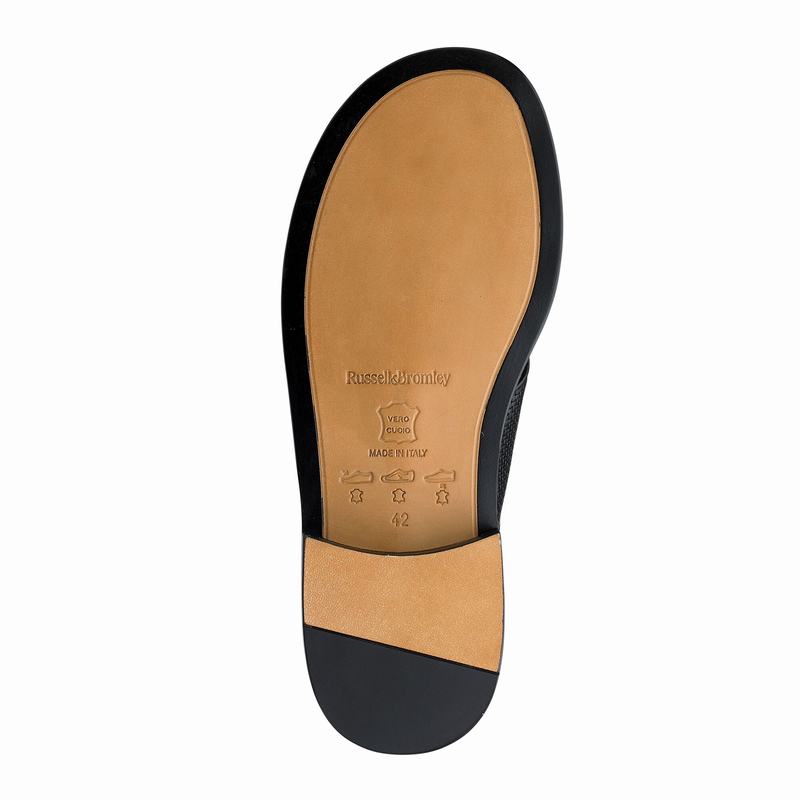 Sandali Russell And Bromley Perugia Uomo Nere | RUC4894ZF