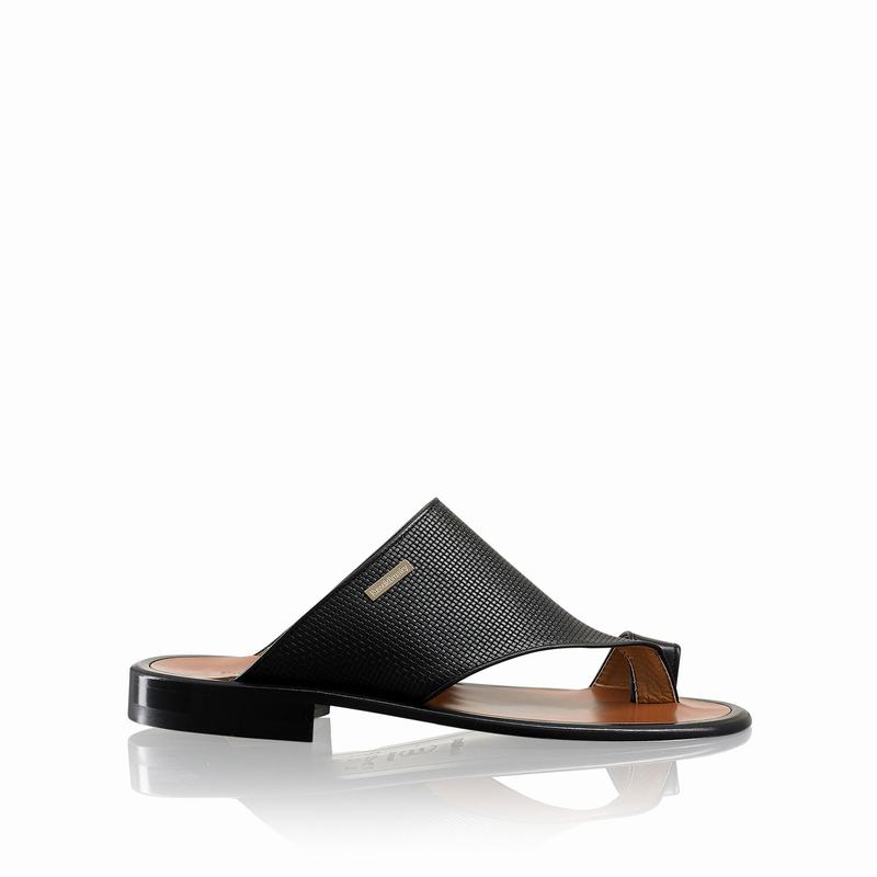 Sandali Russell And Bromley Perugia Uomo Nere | RUC4894ZF