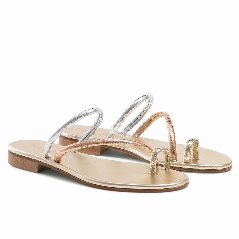 Sandali Russell And Bromley Quartz Donna Metallic | BYQ4927XD