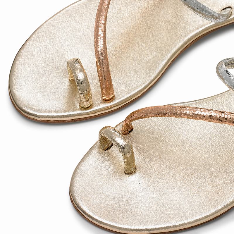 Sandali Russell And Bromley Quartz Donna Metallic | BYQ4927XD