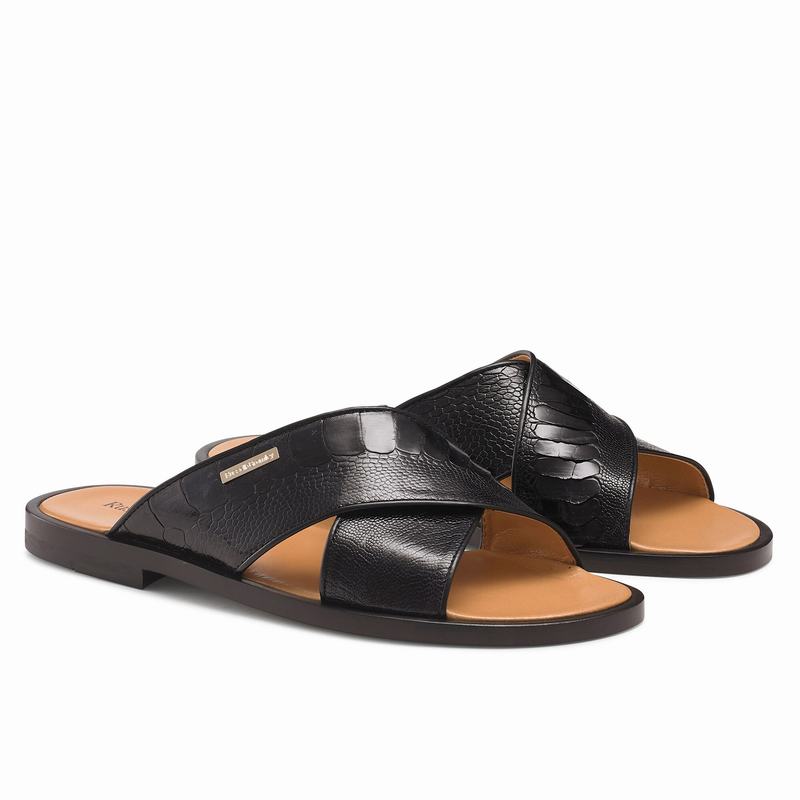 Sandali Russell And Bromley Taranto Uomo Nere | VIM943FC