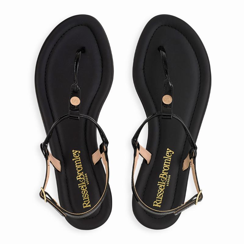 Sandali Russell And Bromley Thongbird Donna Nere | GOY6643CB