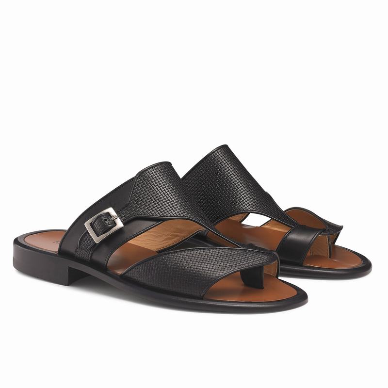 Sandali Russell And Bromley Valentia Uomo Nere | NBM386II