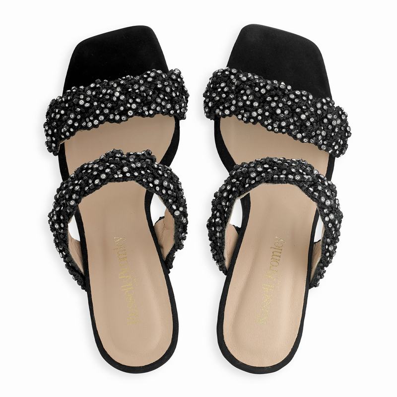 Sandali con Tacco Russell And Bromley Be Jewel Donna Nere | MBM2850NA