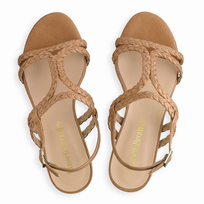 Sandali con Tacco Russell And Bromley Twister Donna Marroni | VKQ3942WX