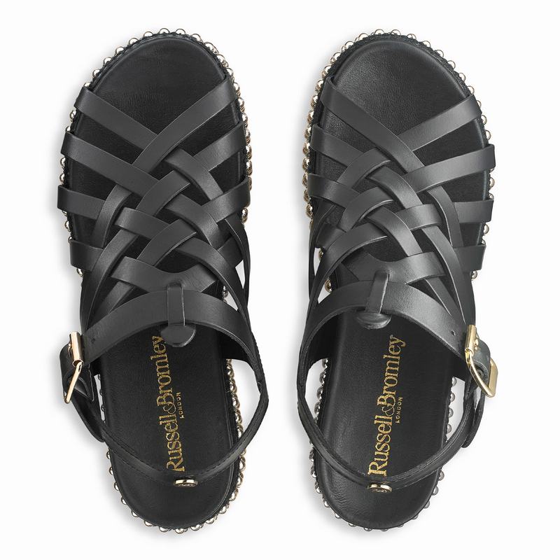 Sandali con Zeppa Russell And Bromley Jackpot Donna Nere | NPH8932RM