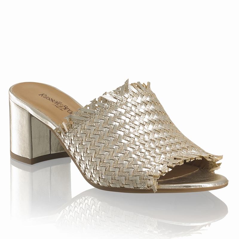 Sandali con Zeppa Russell And Bromley Libertymid Donna Oro | XLL1953ET