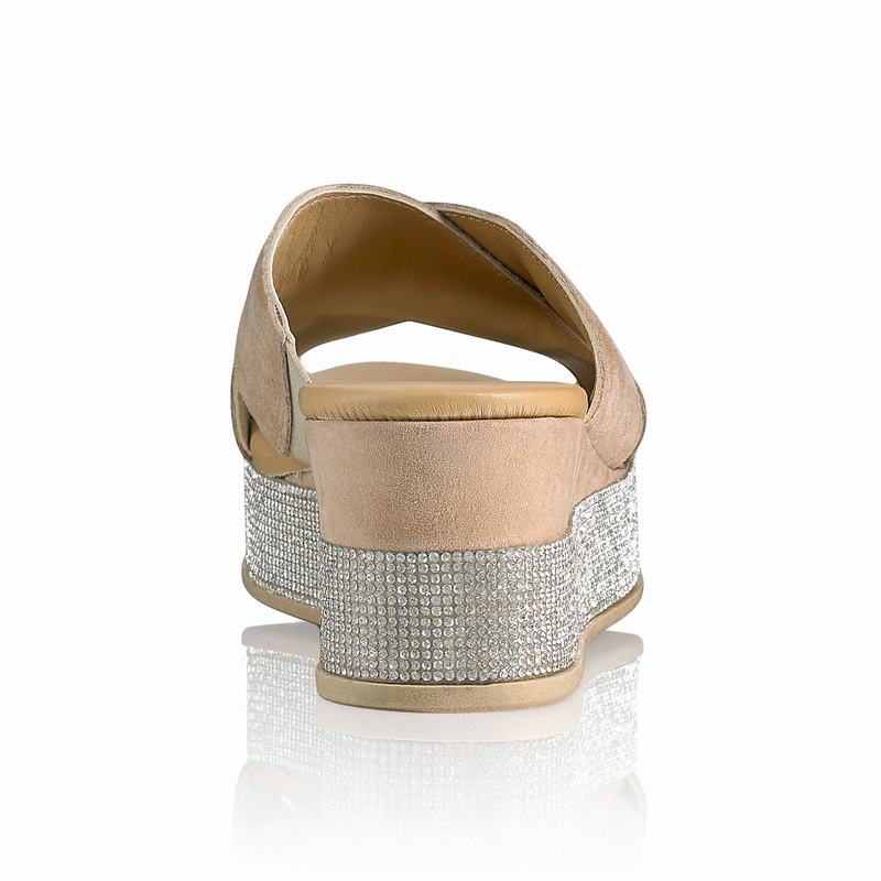 Sandali con Zeppa Russell And Bromley Plaza Luxe Donna Marroni | KFB9352RS