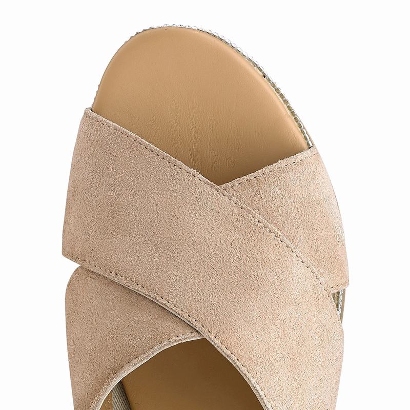 Sandali con Zeppa Russell And Bromley Plaza Luxe Donna Marroni | KFB9352RS