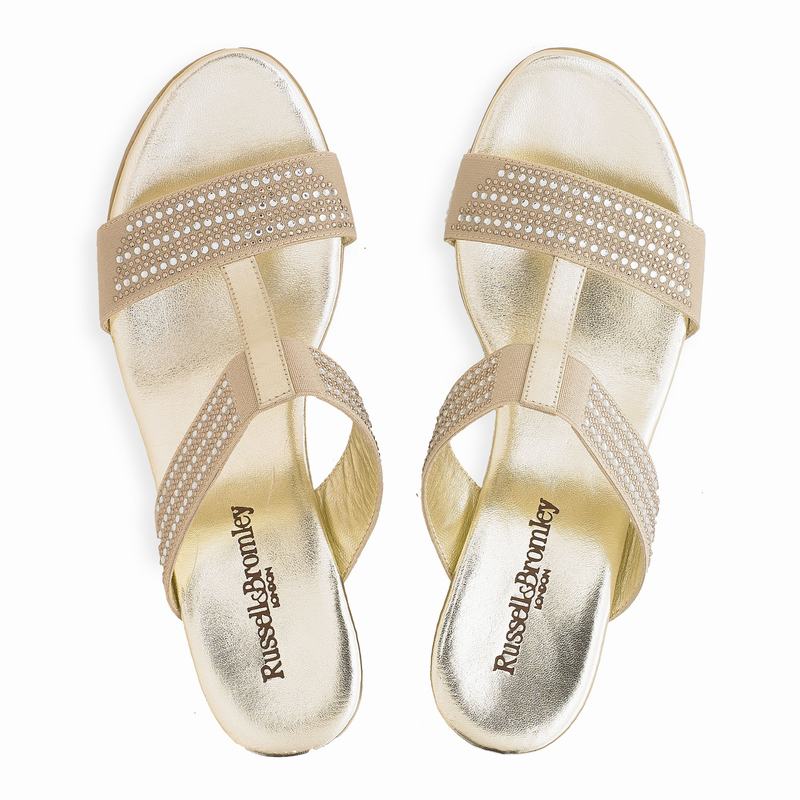 Sandali con Zeppa Russell And Bromley Stella Donna Metallic | DWW7160YA