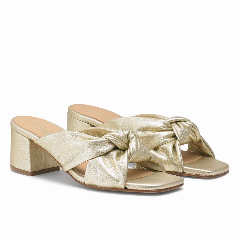 Sandali con Zeppa Russell And Bromley Top Knot Donna Metallic | FLY6528PA