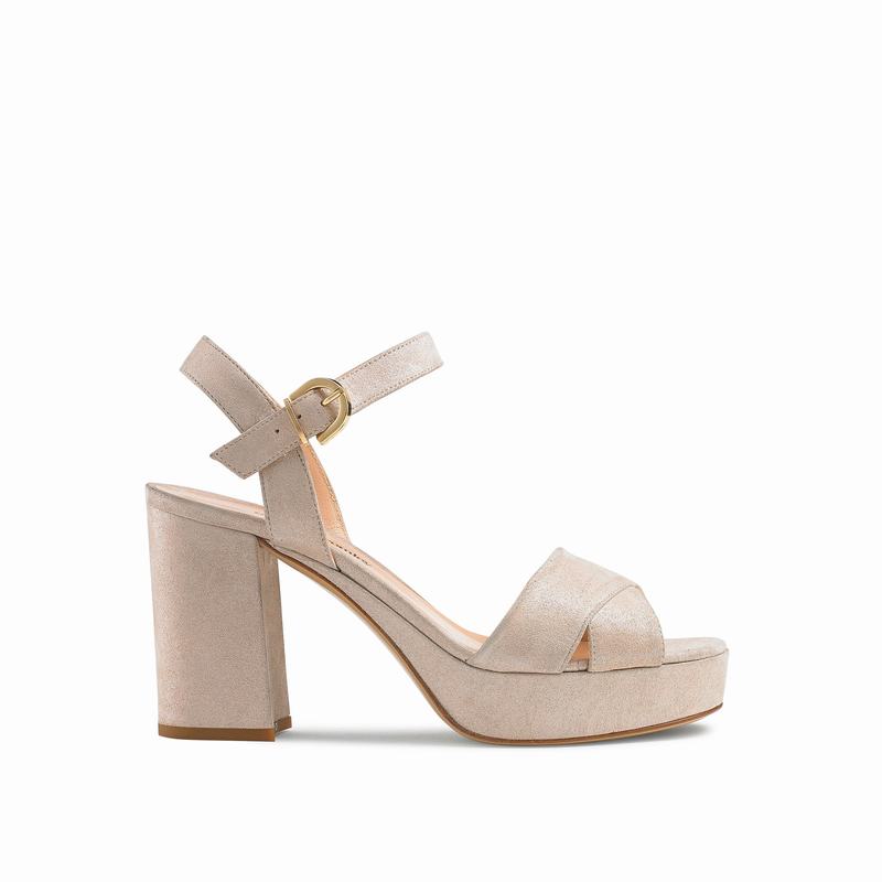 Sandali con Zeppa Russell And Bromley Topform Donna Metallic | QWW197MH