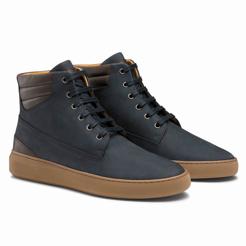 Scarpe Alte Russell And Bromley Landmark Uomo Blu | QBL686PZ