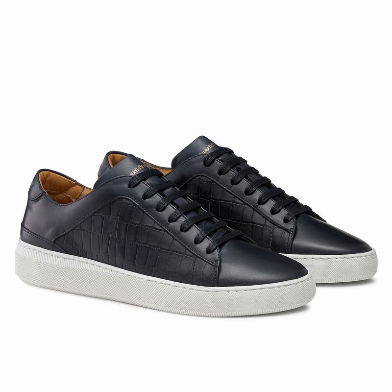 Scarpe Bassi Russell And Bromley Clear Run Uomo Blu | HED199RK