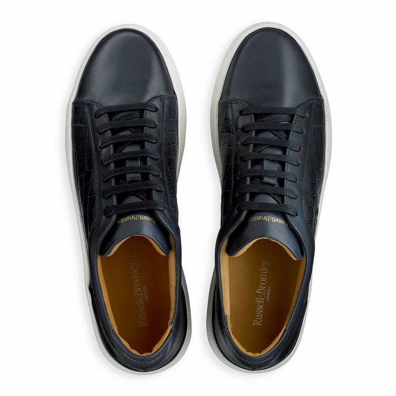 Scarpe Bassi Russell And Bromley Clear Run Uomo Blu | HED199RK