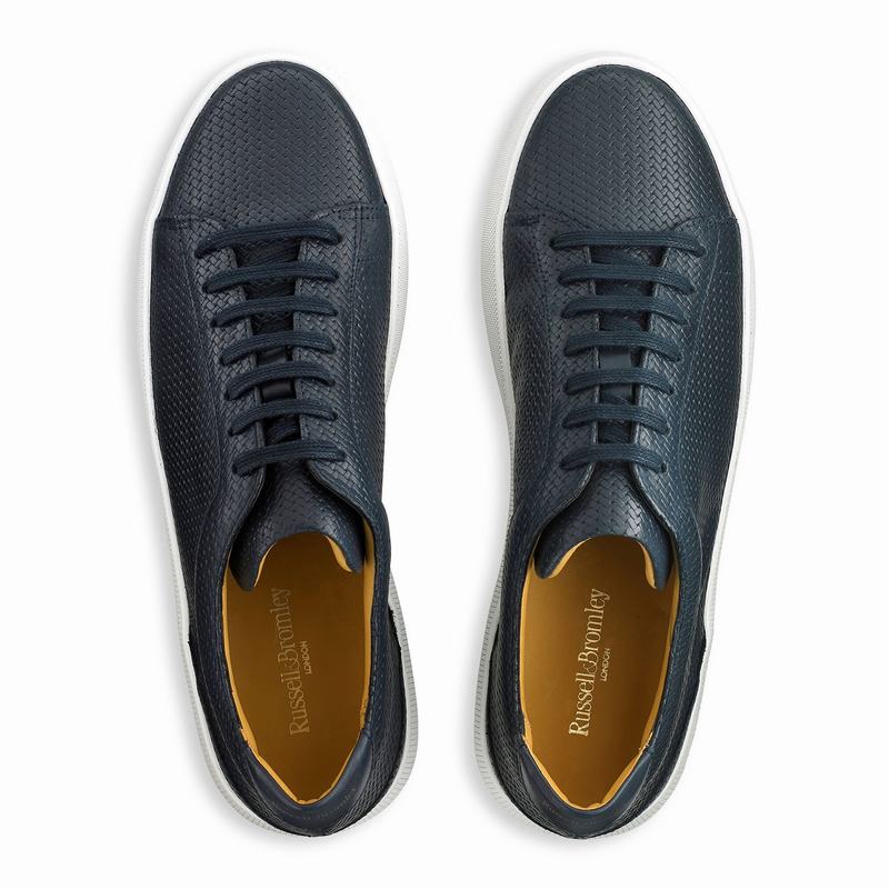 Scarpe Bassi Russell And Bromley Clear Run Uomo Blu | TGP6948XY