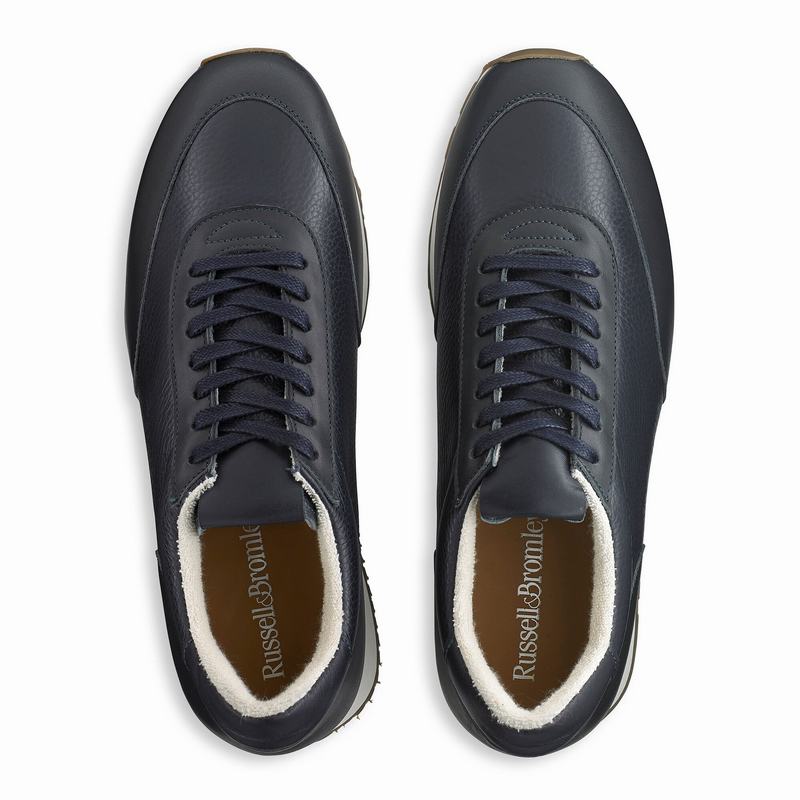 Scarpe Bassi Russell And Bromley Out Run Uomo Blu | IUO6656QD