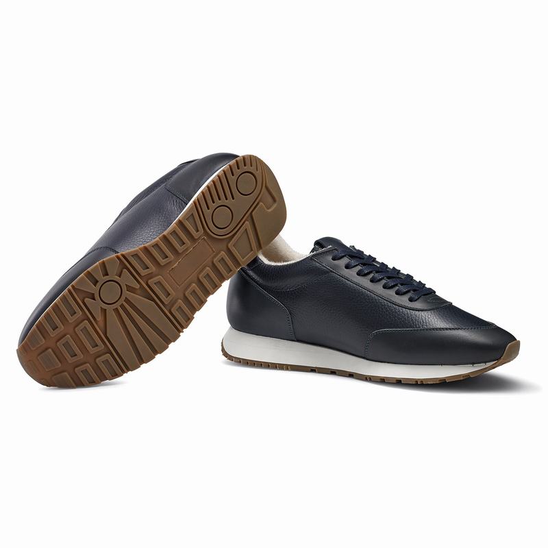 Scarpe Bassi Russell And Bromley Out Run Uomo Blu | IUO6656QD