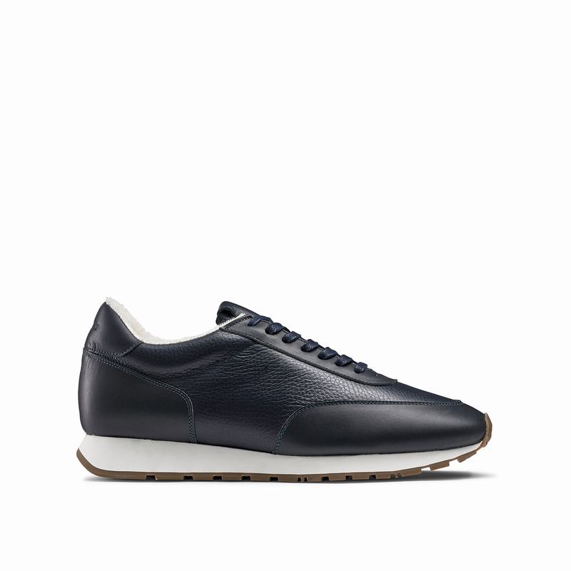 Scarpe Bassi Russell And Bromley Out Run Uomo Blu | IUO6656QD