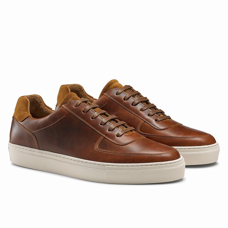 Scarpe Bassi Russell And Bromley Outfield Uomo Marroni | ATR6416EX