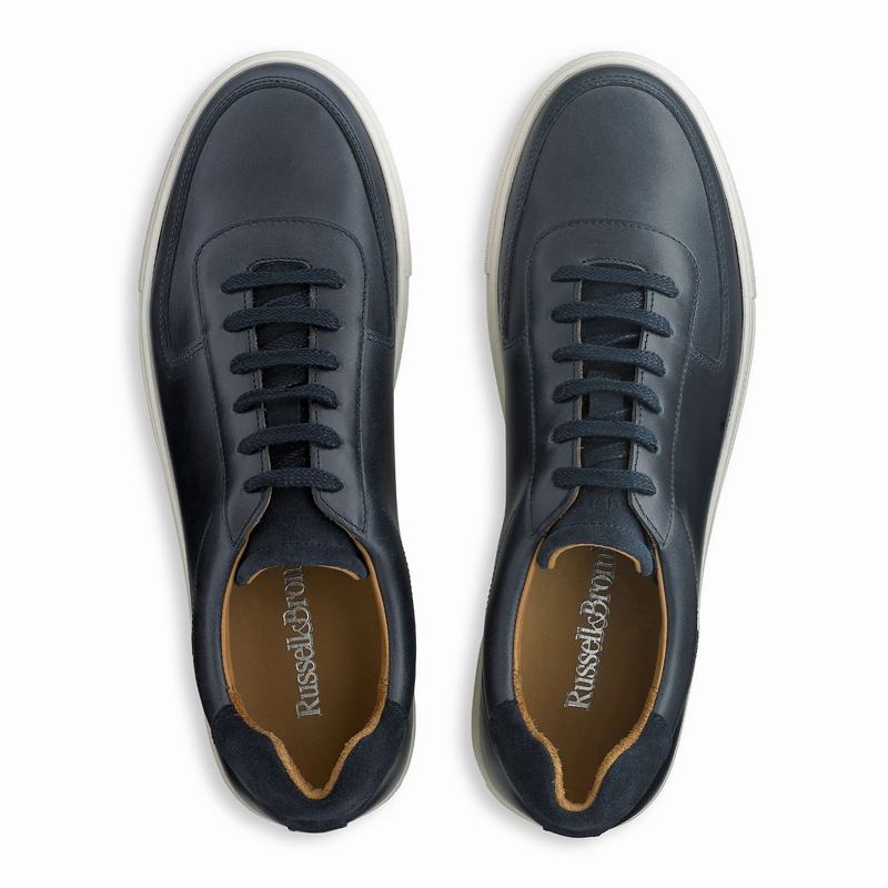 Scarpe Bassi Russell And Bromley Outfield Uomo Blu | OZL9625SC