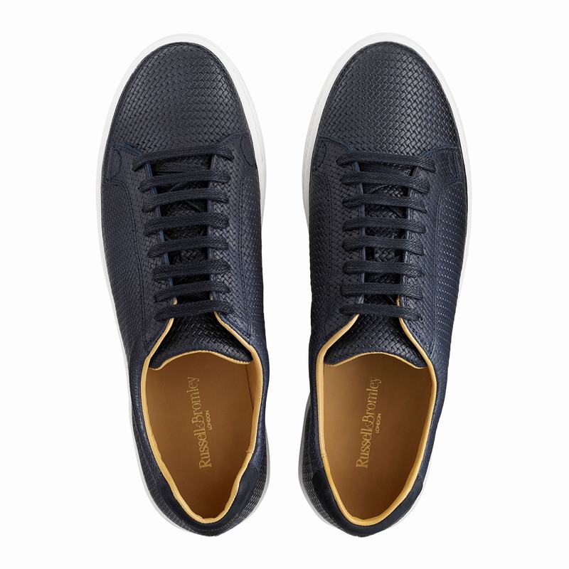 Scarpe Bassi Russell And Bromley Park Run Uomo Blu | IYO1456OG