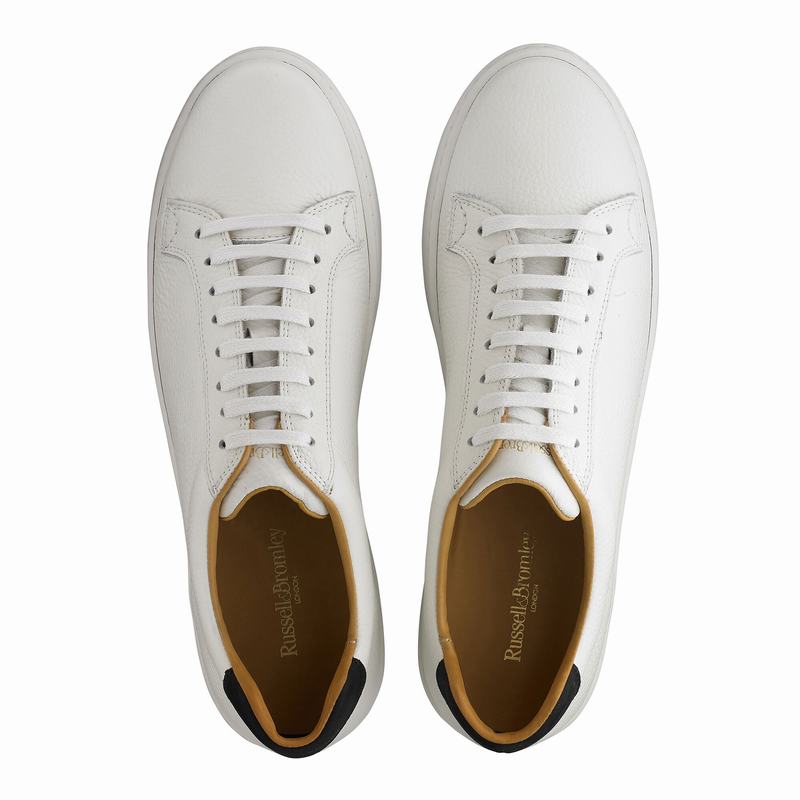 Scarpe Bassi Russell And Bromley Park Run Uomo Bianche | NJE7097RV