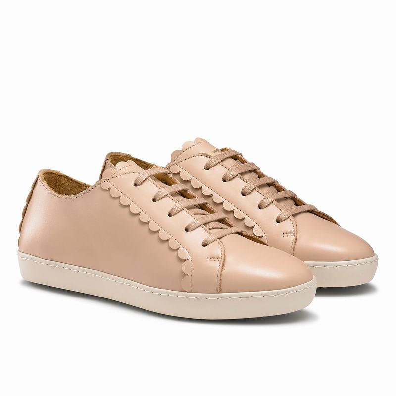 Scarpe Bassi Russell And Bromley Peony Donna Rosa | LLC721ZX