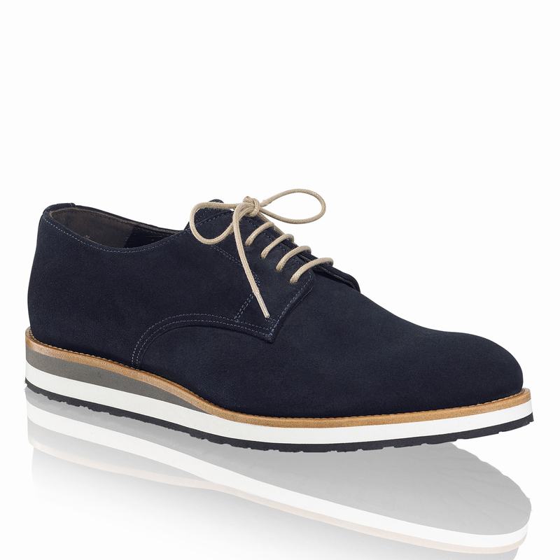 Scarpe Derby Russell And Bromley Passport Uomo Blu | WTH5724IC