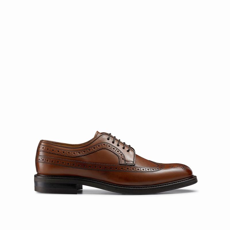 Scarpe Derby Russell And Bromley Southport Uomo Marroni | EHG7530UI