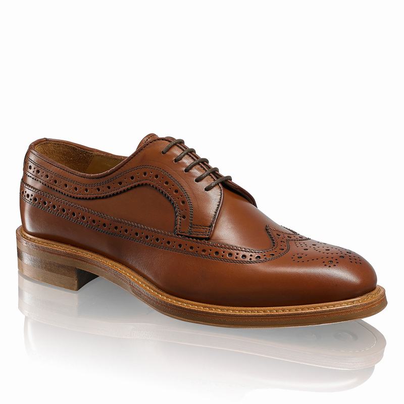 Scarpe Derby Russell And Bromley Southport Uomo Marroni | IMO1941WR