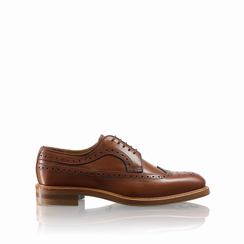 Scarpe Derby Russell And Bromley Southport Uomo Marroni | IMO1941WR