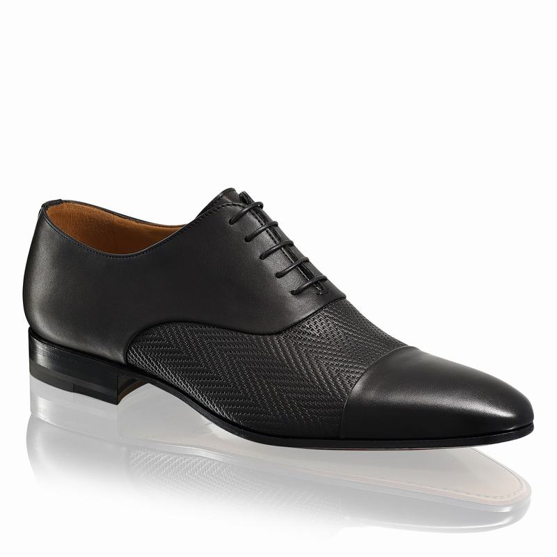 Scarpe Oxford Russell And Bromley Know How Uomo Nere | KFC127BP