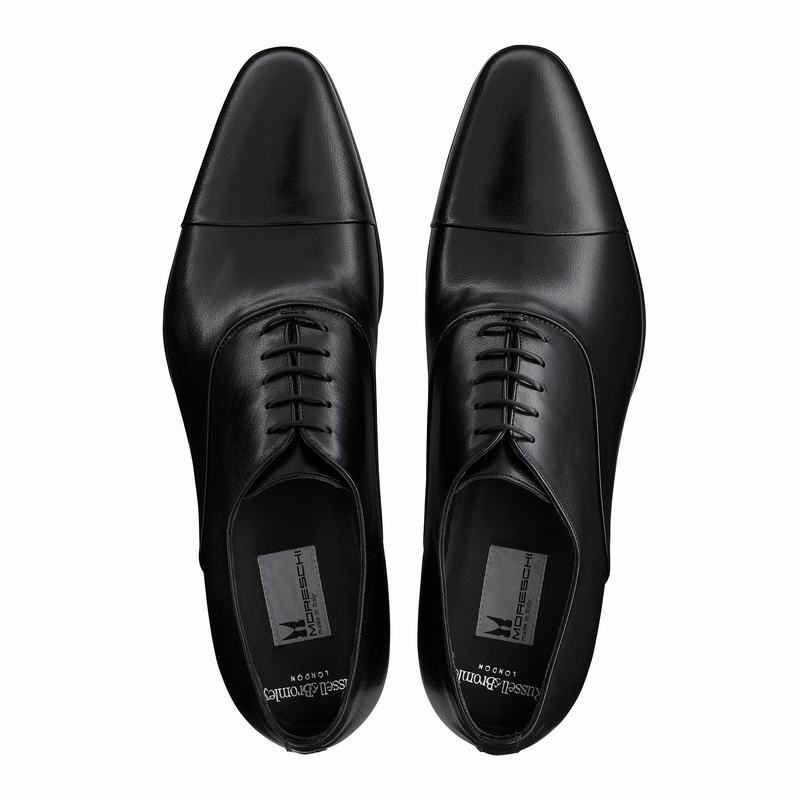 Scarpe Oxford Russell And Bromley Know How Uomo Nere | KOR5036NH