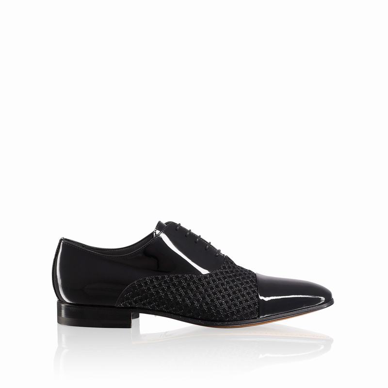 Scarpe Oxford Russell And Bromley Know-how Uomo Nere | IZI893CP