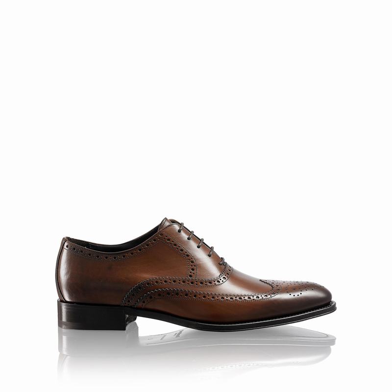 Scarpe Oxford Russell And Bromley Oak Uomo Marroni | OVR9362PB