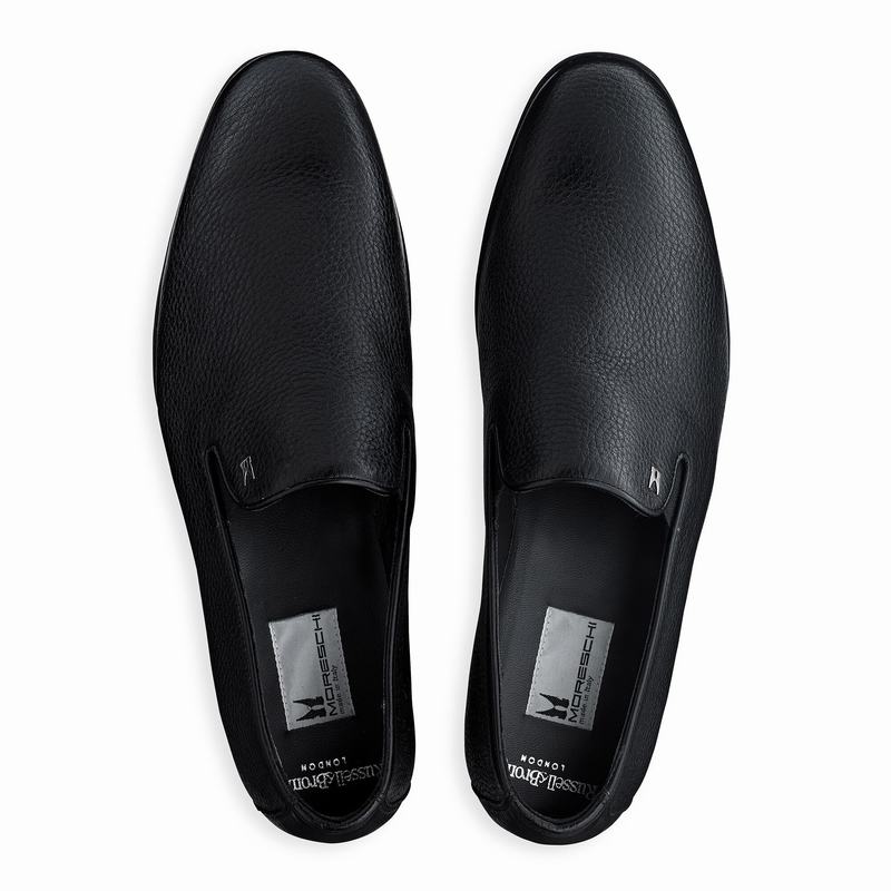 Scarpe Slip On Russell And Bromley Diretto Uomo Nere | RBA8134OJ