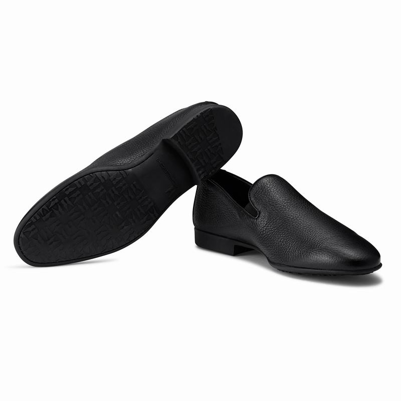 Scarpe Slip On Russell And Bromley Diretto Uomo Nere | RBA8134OJ