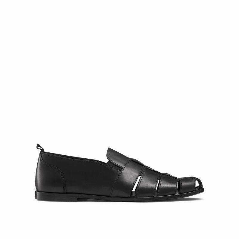 Scarpe Slip On Russell And Bromley Mariner Uomo Nere | JFK2131LR