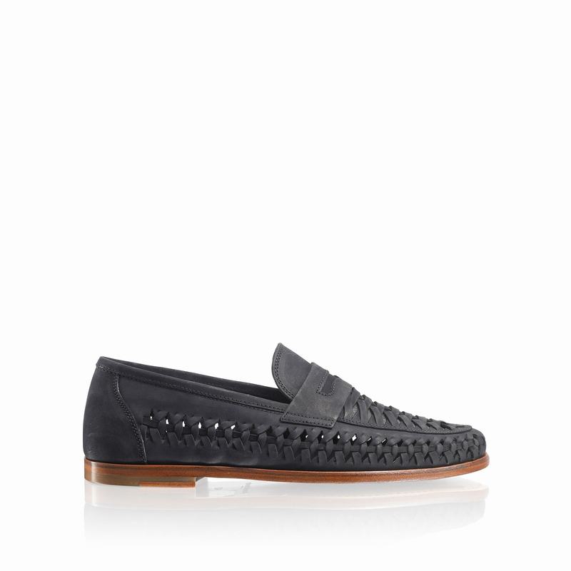 Scarpe Slip On Russell And Bromley Uppercut Uomo Blu | EIW6047OV