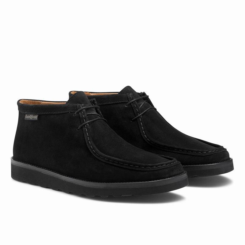 Scarpe Stringate Russell And Bromley Ontario Hi Uomo Nere | BQD2886NO