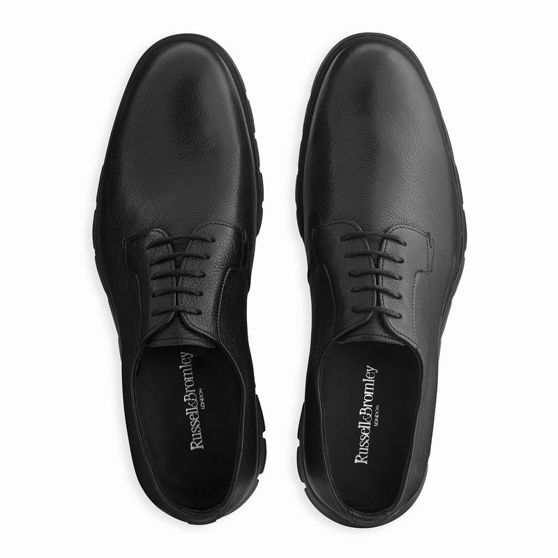 Scarpe Stringate Russell And Bromley Socialite Uomo Nere | DXA3178SW