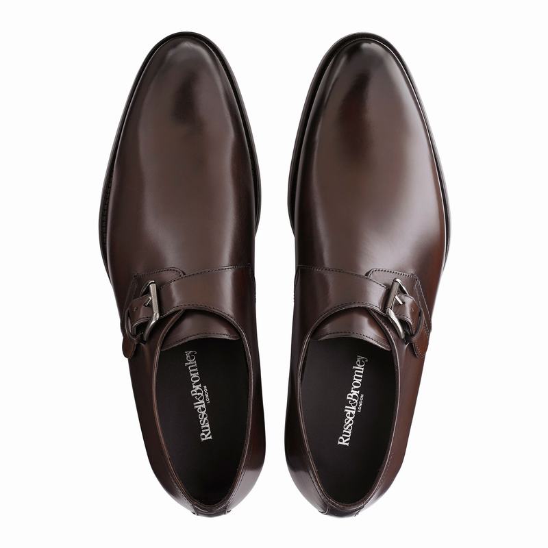 Scarpe Stringate Russell And Bromley Sycamore Uomo Marroni | NIF231LA