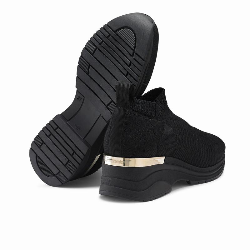 Slip On Scarpe Da Ginnastica Russell And Bromley Fly By Donna Nere | CQP772YK