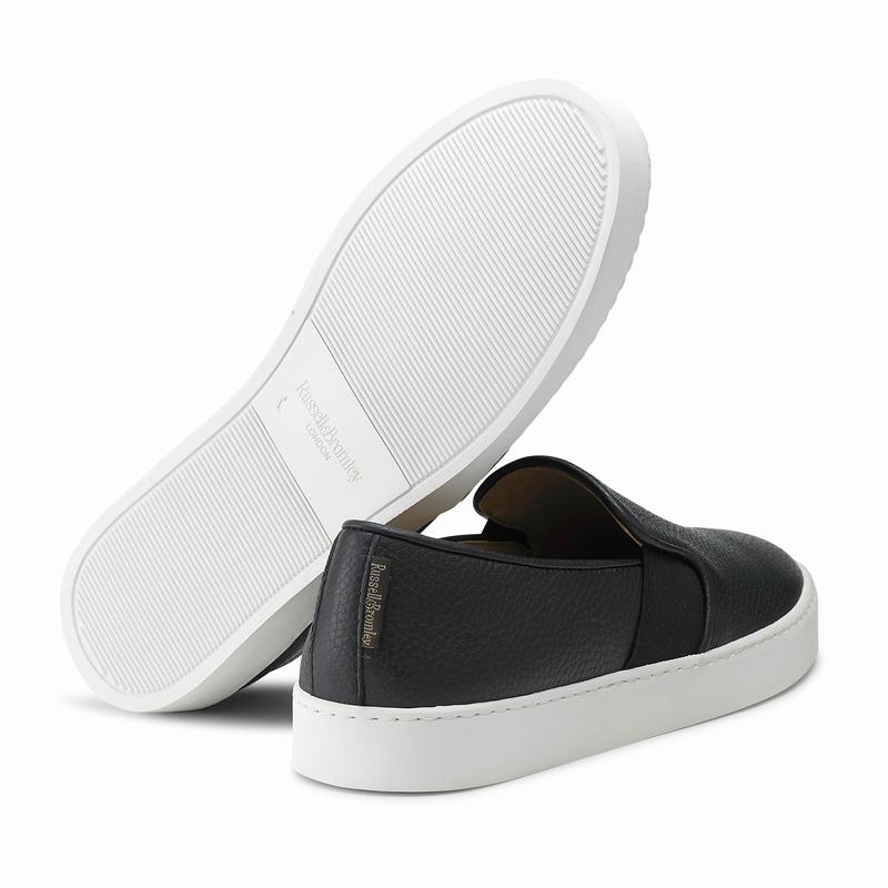 Slip On Scarpe Da Ginnastica Russell And Bromley Ball Park Donna Nere | DJK951OP