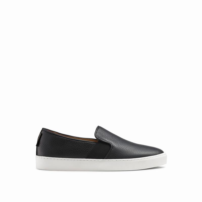 Slip On Scarpe Da Ginnastica Russell And Bromley Ball Park Donna Nere | DJK951OP