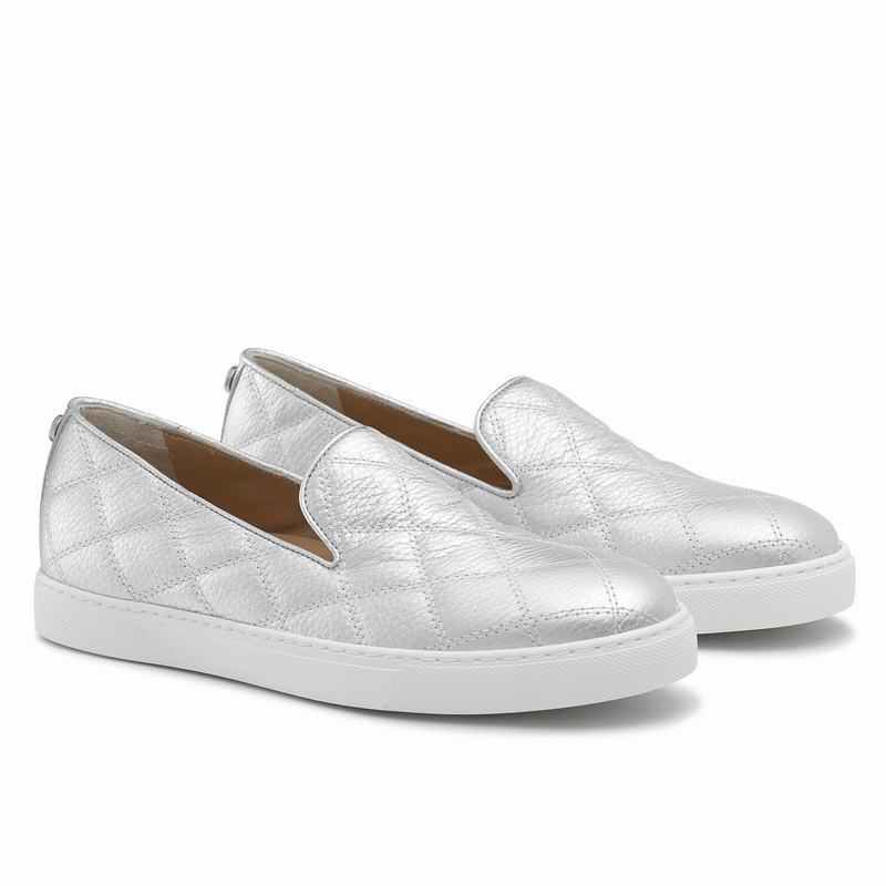 Slip On Scarpe Da Ginnastica Russell And Bromley Casaquilt Donna Metallic | PMM305FA