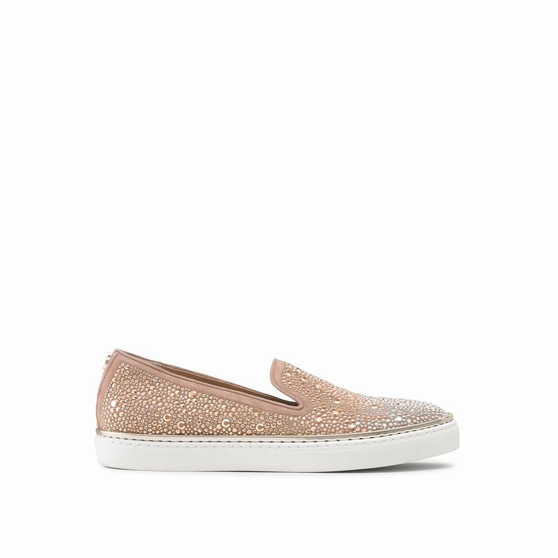 Slip On Scarpe Da Ginnastica Russell And Bromley Twinkletoe Donna Rosa | SHL398NJ